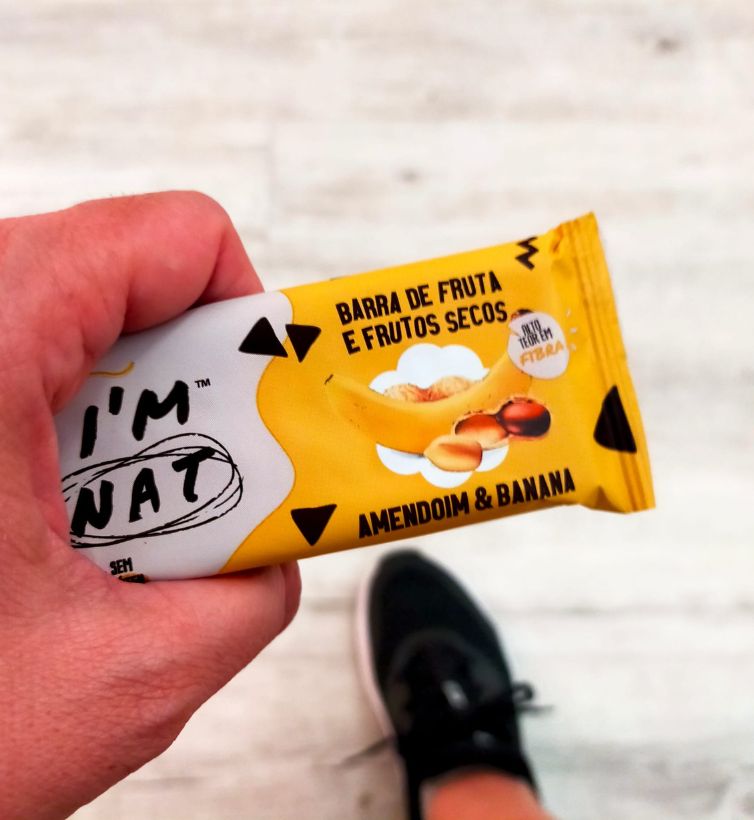 20 x Barras energéticas de Amendoim & Banana de 45g