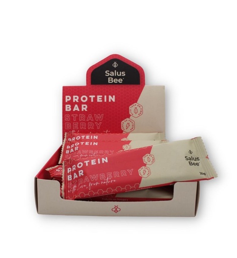 [S8084] Pack Strawberry Protein Bars 12 pcs.